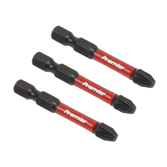 3pc 50mm Pozi #3 Impact Power Tool Bit Set