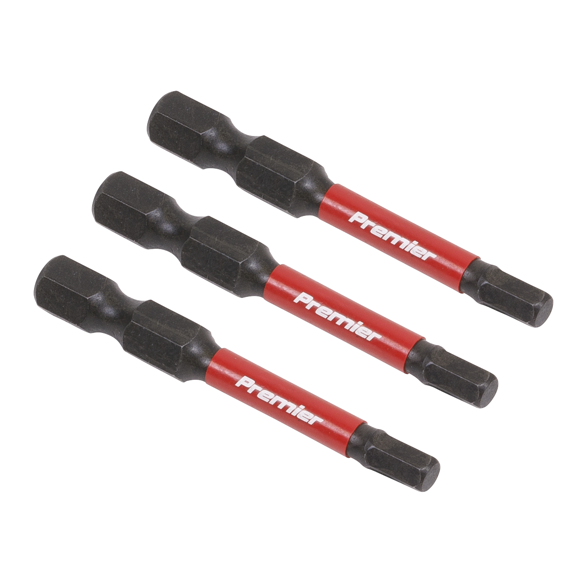 3pc 50mm Hex 4mm Impact Power Tool Bit Set