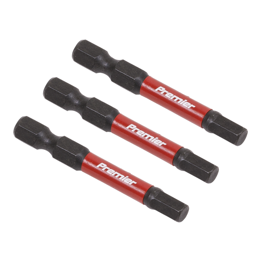 3pc 50mm Hex 5mm Impact Power Tool Bit Set