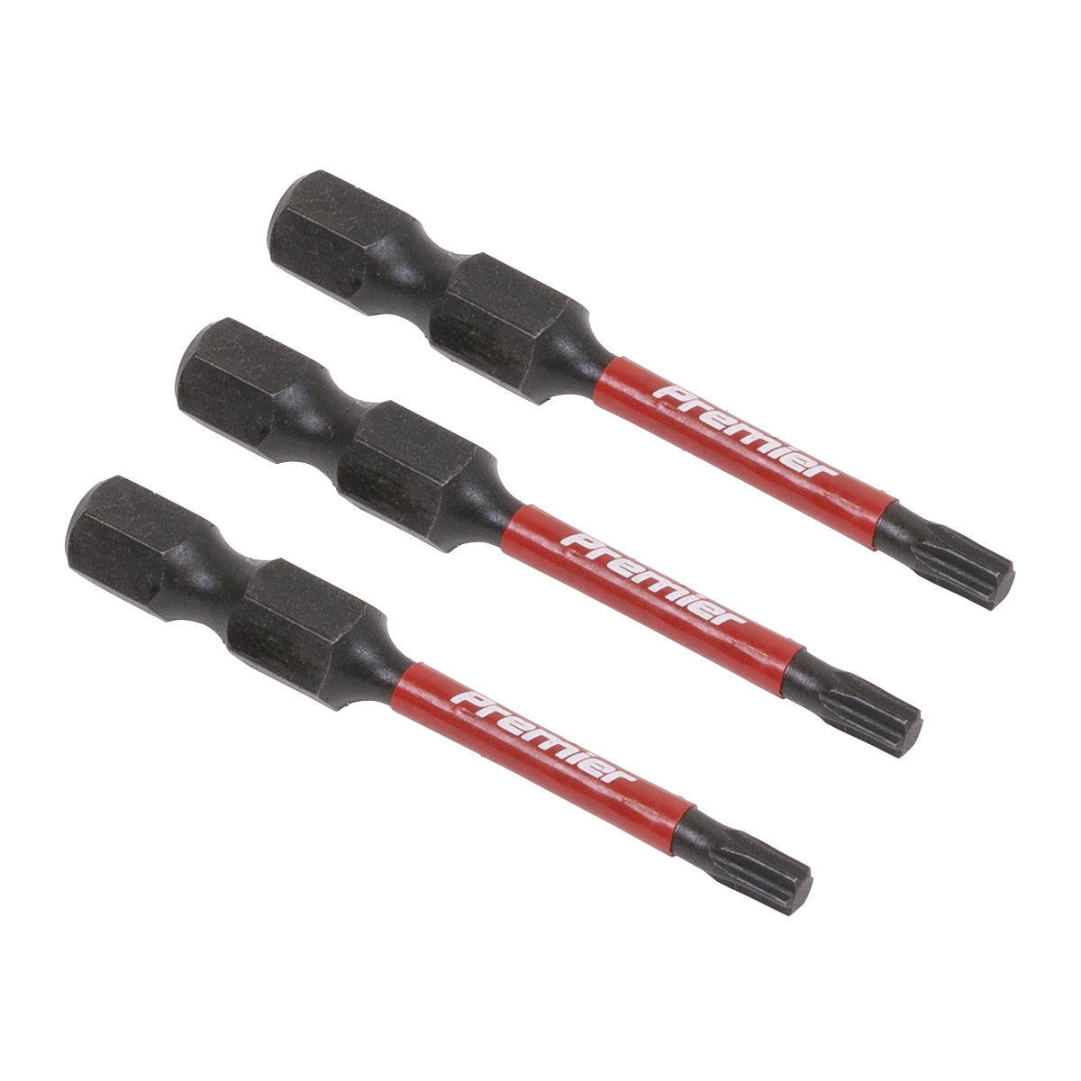 3pc 50mm TRX-Star* T15 Impact Power Tool Bit Set