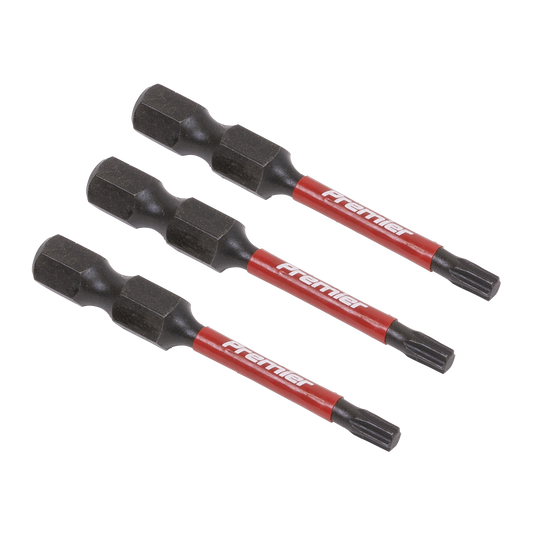 3pc 50mm TRX-Star* T15 Impact Power Tool Bit Set