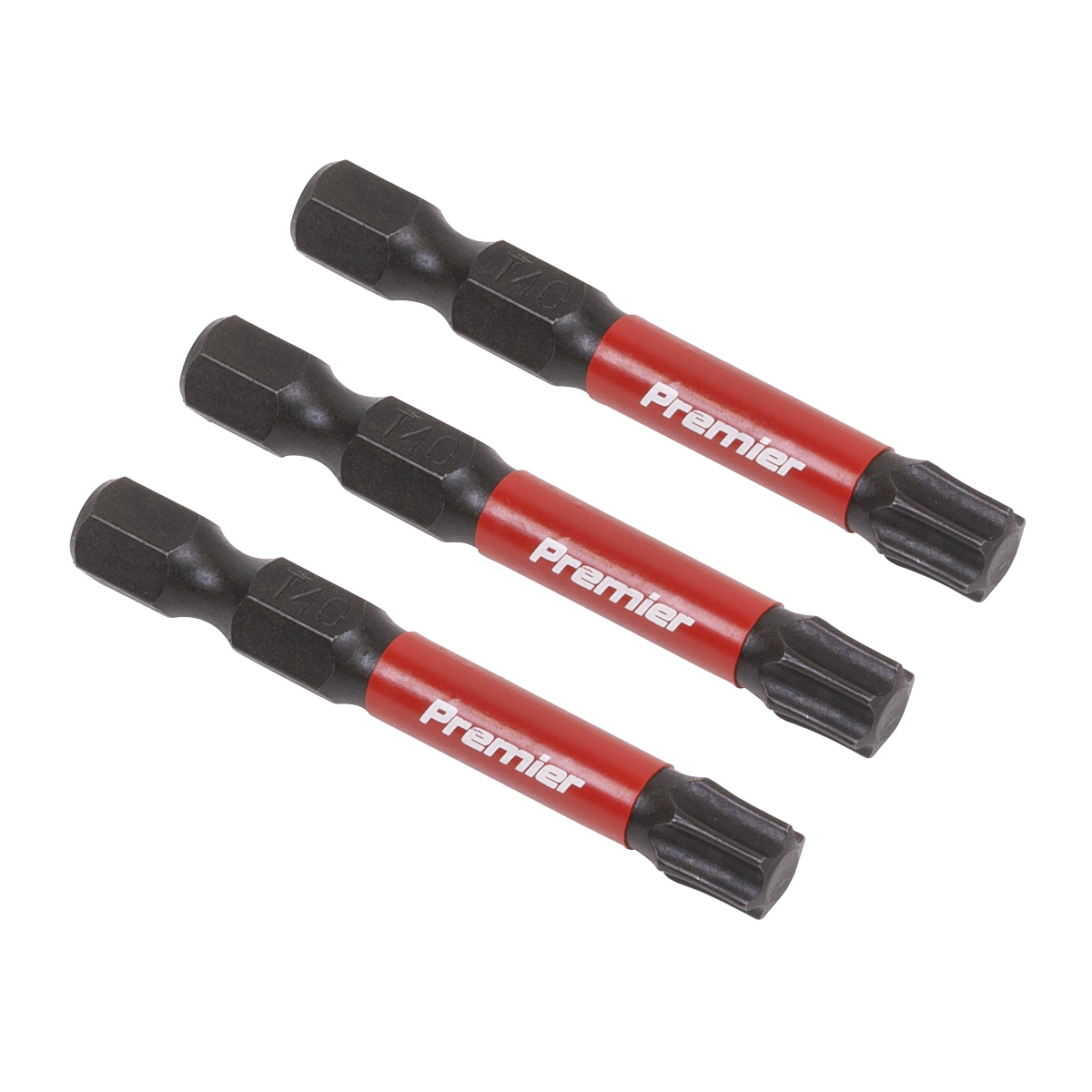 3pc 50mm TRX-Star* T40 Impact Power Tool Bit Set