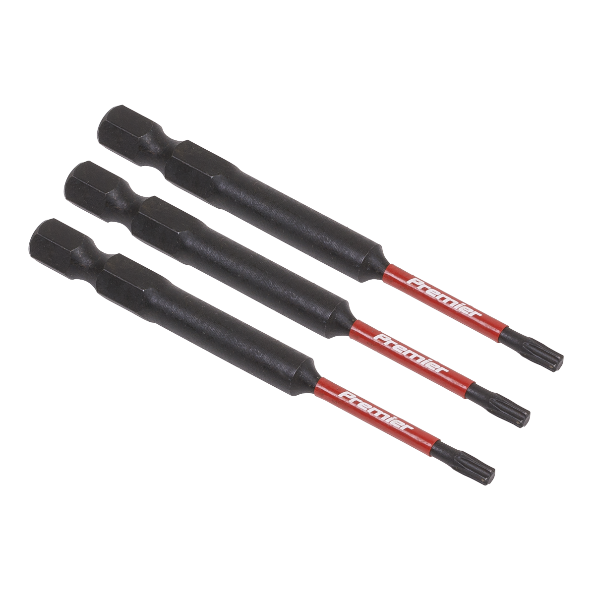 3pc 75mm TRX-Star* T10 Impact Power Tool Bit Set