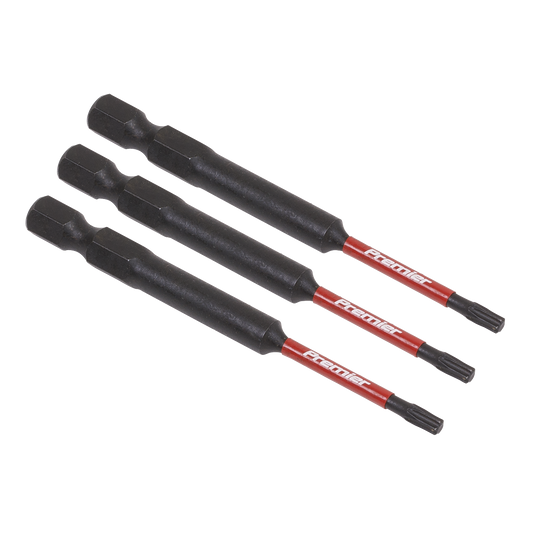 3pc 75mm TRX-Star* T10 Impact Power Tool Bit Set
