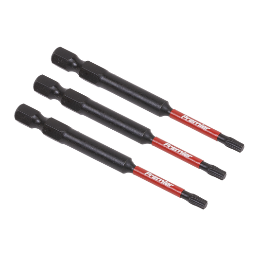3pc 75mm TRX-Star* T15 Impact Power Tool Bit Set