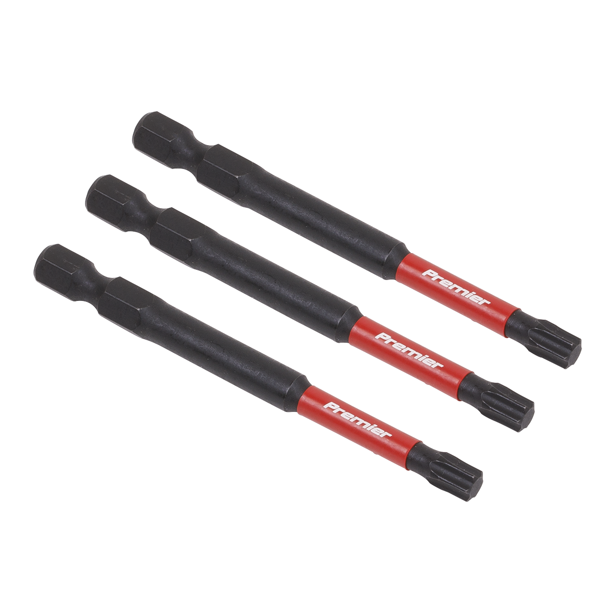 3pc 75mm TRX Star* T27 Impact Power Tool Bit Set
