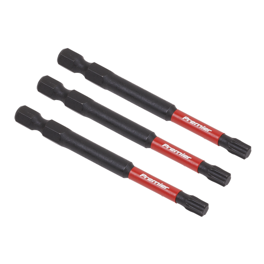 3pc 75mm TRX Star* T27 Impact Power Tool Bit Set