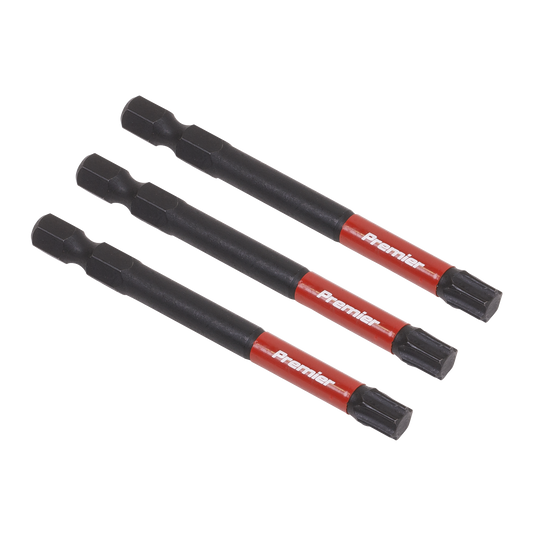 3pc 75mm TRX-Star* T40 Impact Power Tool Bit Set