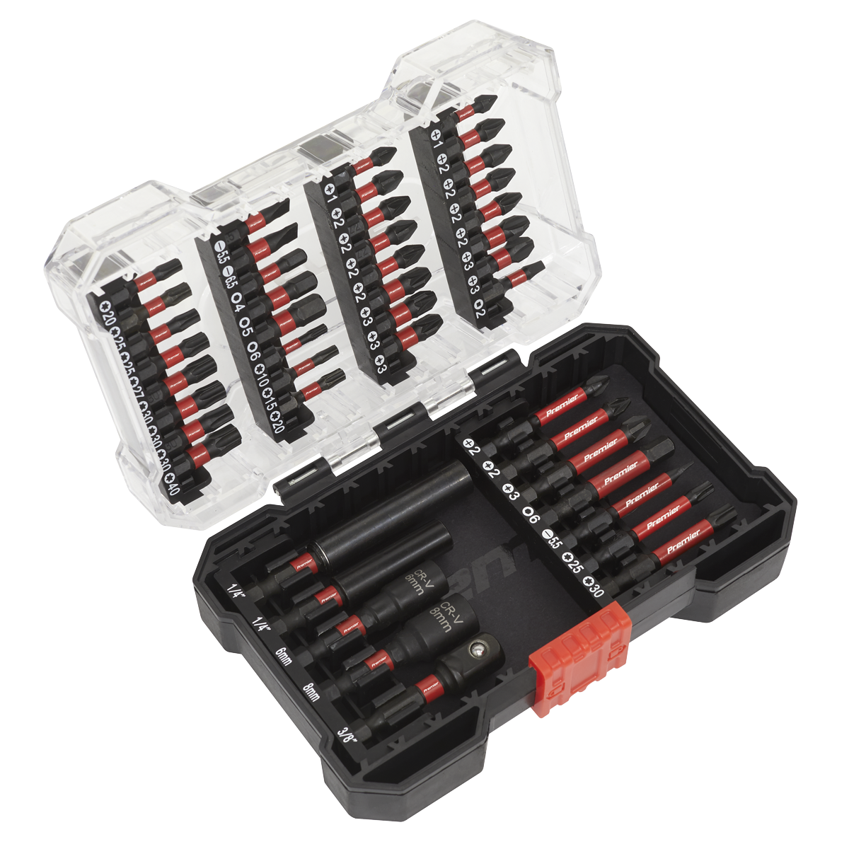 44pc Impact Grade Power Tool Bit Set
