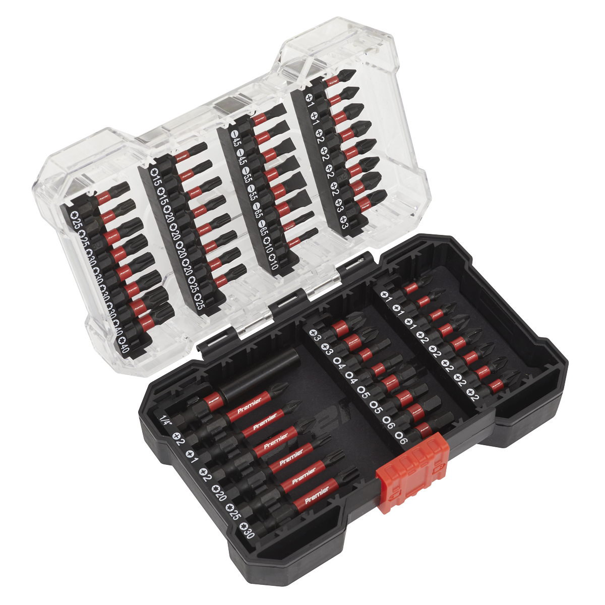 55pc Impact Grade Power Tool Bit Set