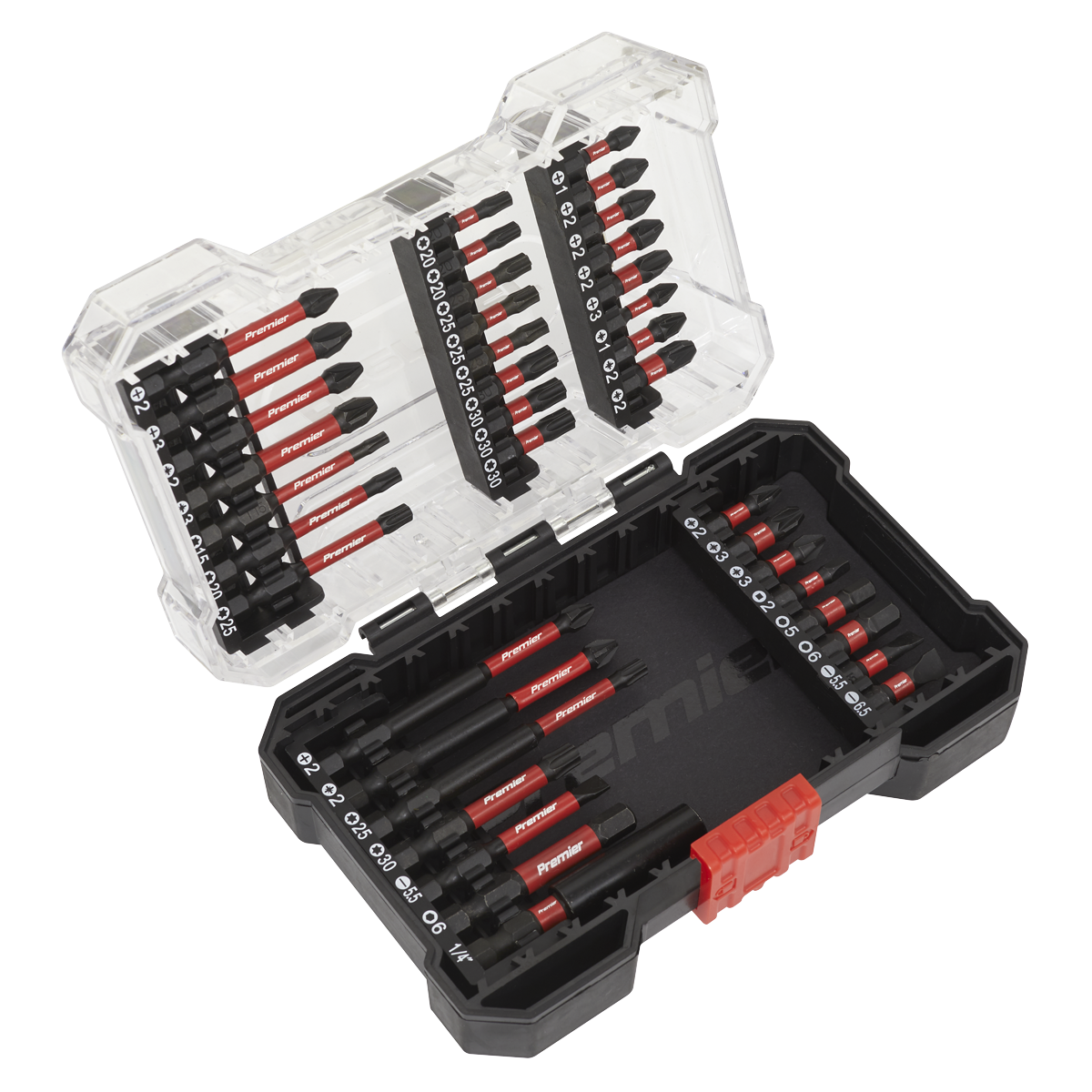 38pc Impact Grade Power Tool Bit Set