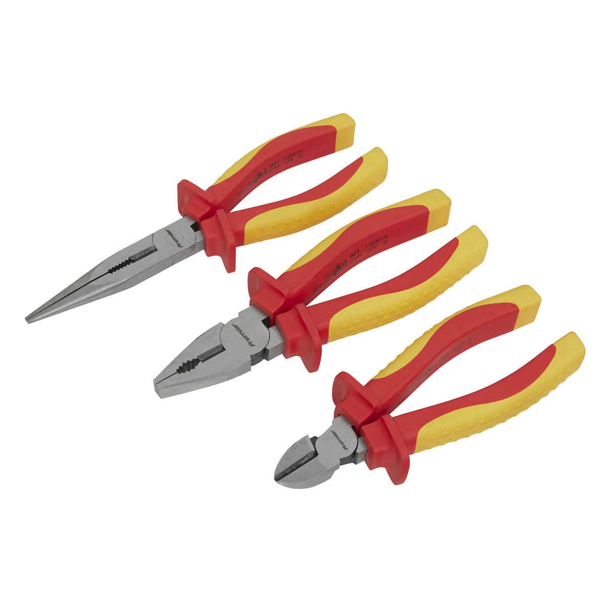 3pc Pliers Set - VDE Approved