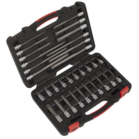 32pc 3/8"Sq Drive TRX-Star* Socket Bit Set - Platinum Series