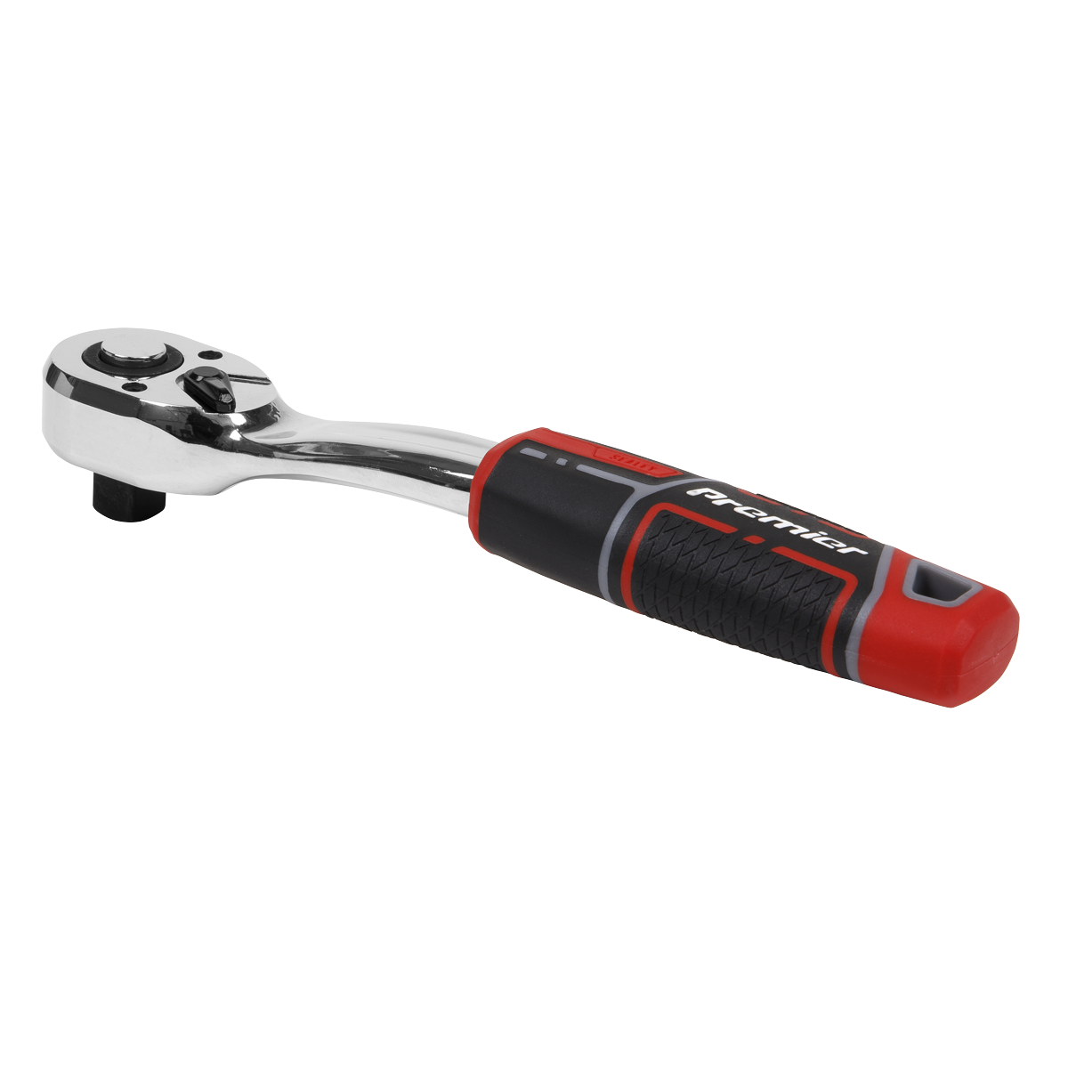 1/2"Sq Drive Pear-Head Offset Ratchet Wrench with Flip Reverse