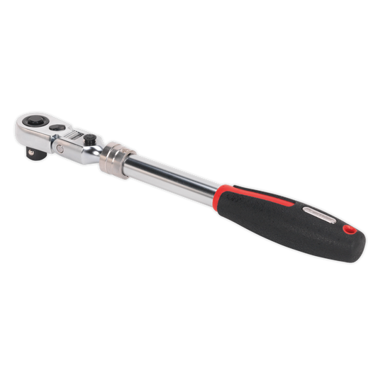 1/2"Sq Drive Locking Flexi-Head Extendable Ratchet Wrench Platinum Series