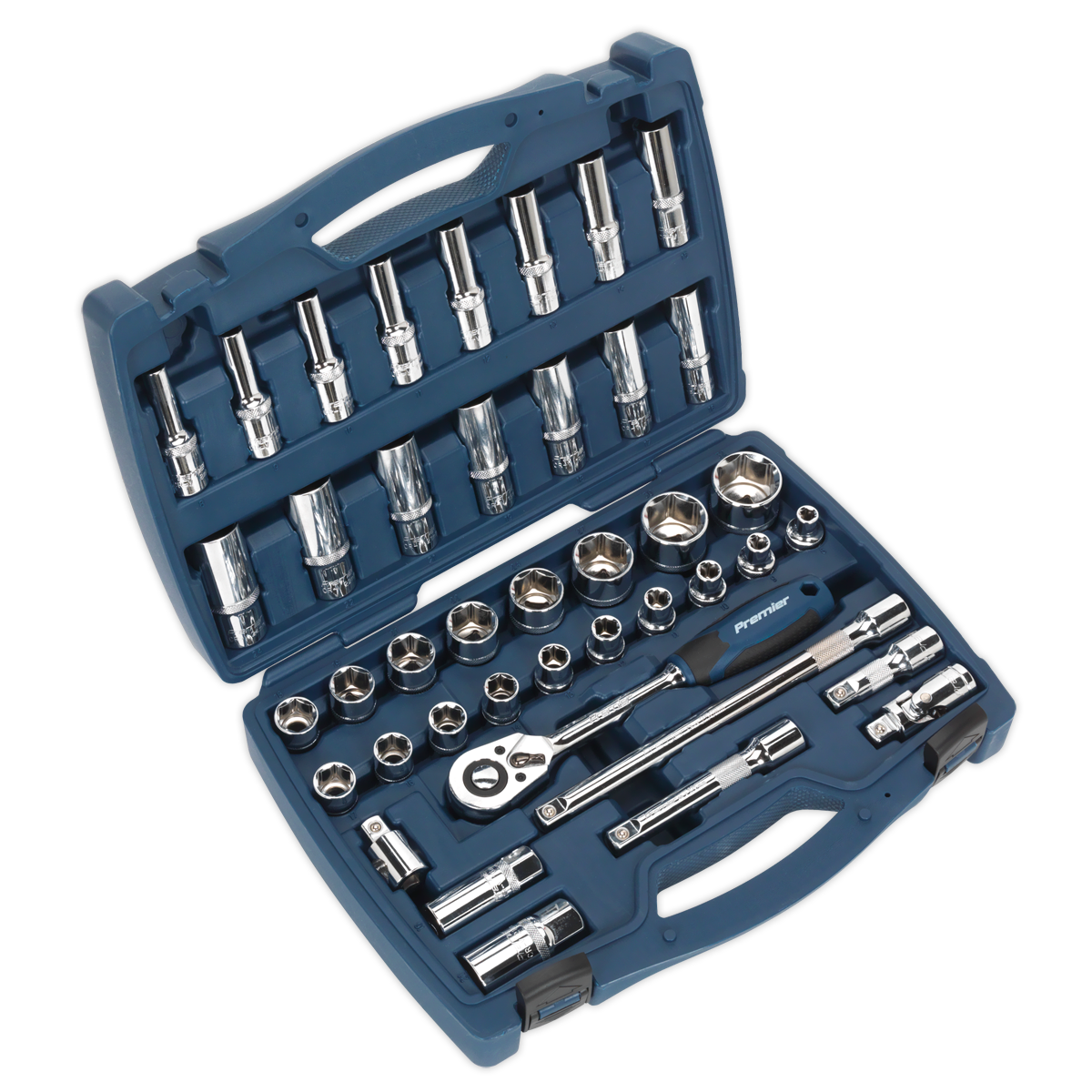 41pc 1/2"Sq Drive Socket Set