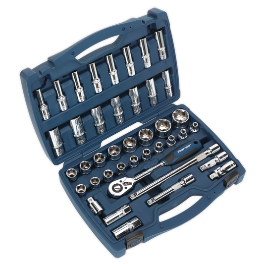 41pc 1/2"Sq Drive Socket Set