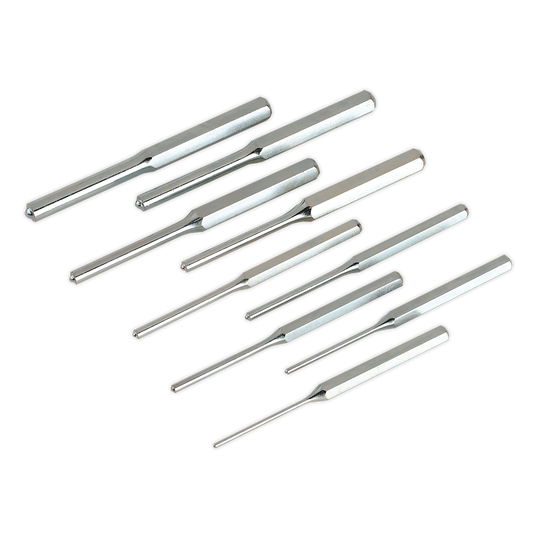 9pc Parallel Roll Pin Punch Set - Metric