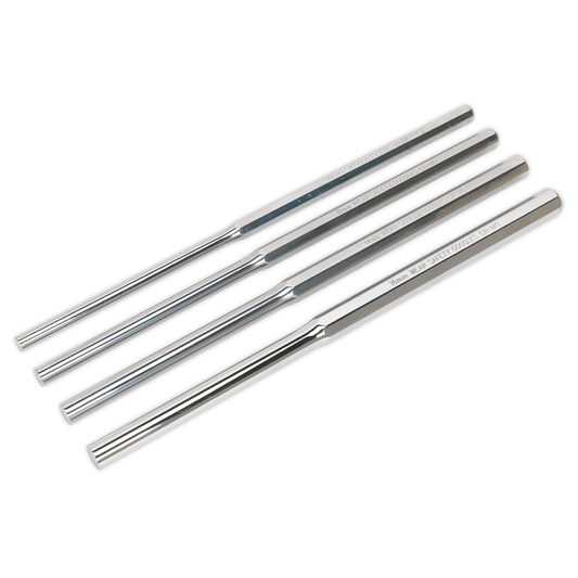 4pc 350mm Extra-Long Parallel Pin Punch Set