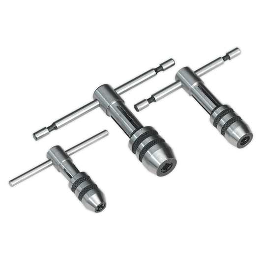 3pc T-Handle Tap Wrench Set