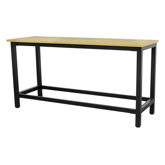 Heavy-Duty Steel Workbench with 25mm MDF Top