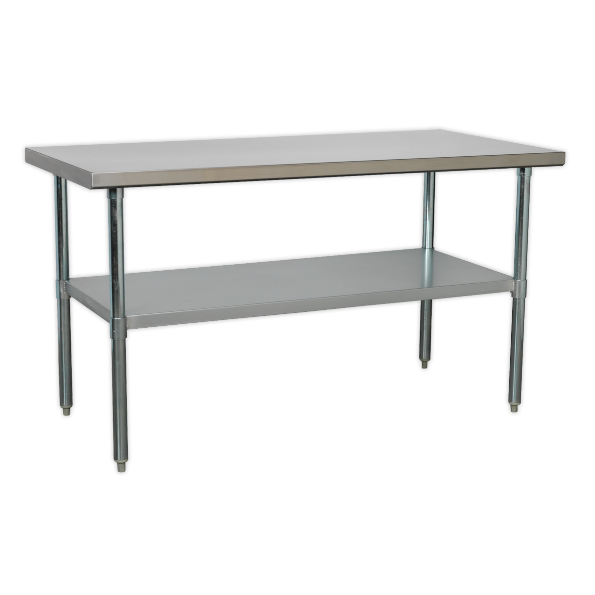 1.5m Stainless Steel Workbench