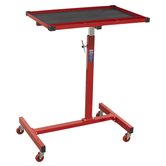 Adjustable-Height Mobile Workstation