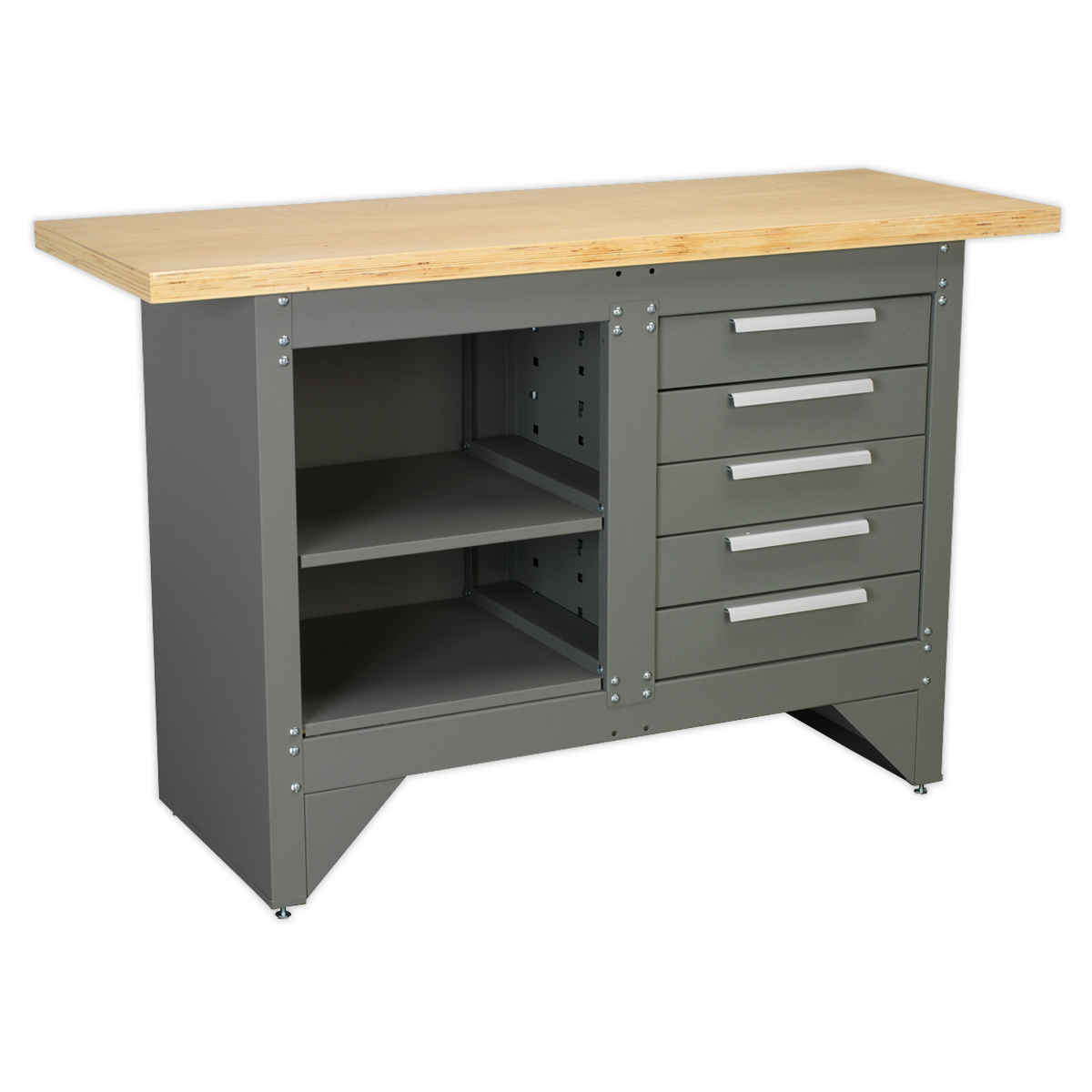 5 Drawer Heavy-Duty Workbench