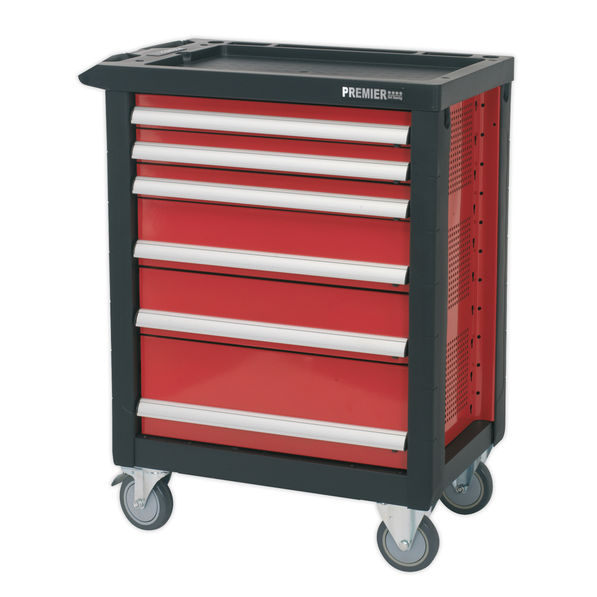 6 Drawer Rollcab with Ball-Bearing Slides