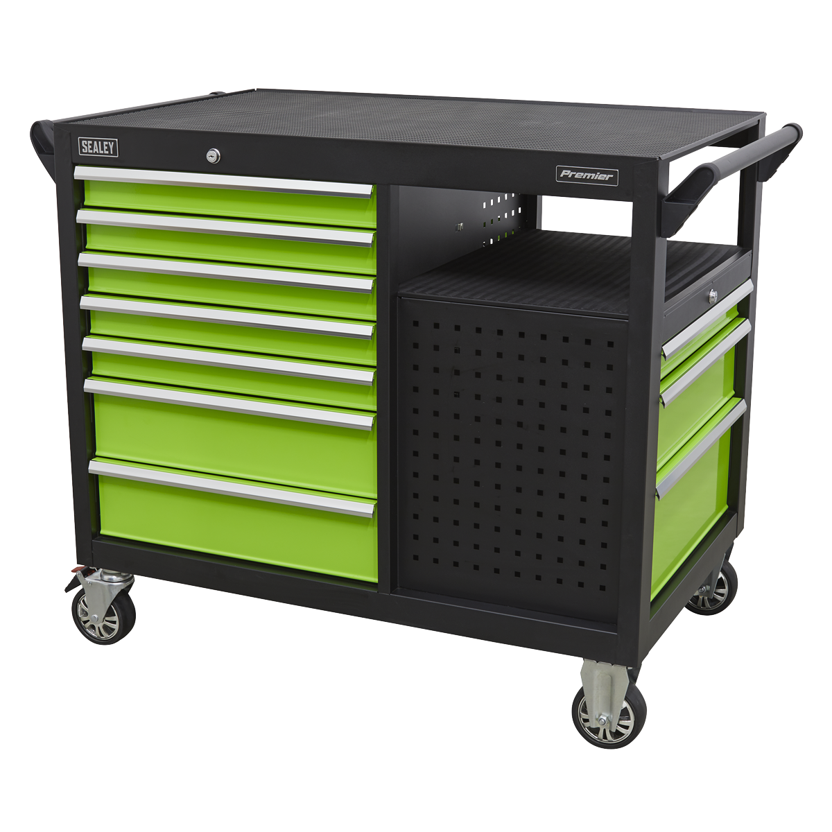 10 Drawer 1140mm Mobile Workstation