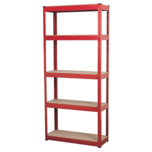 5 Shelf Racking Unit 150kg Capacity Per Level