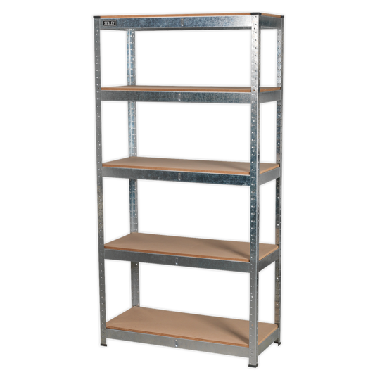 5 Shelf Racking Unit - 350kg Capacity Per Level