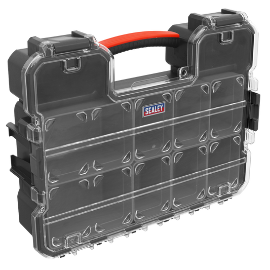 Parts Storage Case with Fixed & Removable Compartments