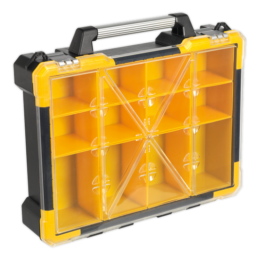 Parts Storage Case with 12 Removable Compartments