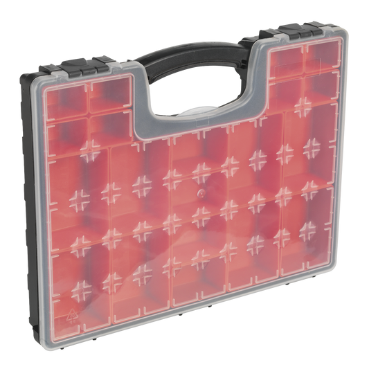 Parts Storage Case with 20 Removable Compartments