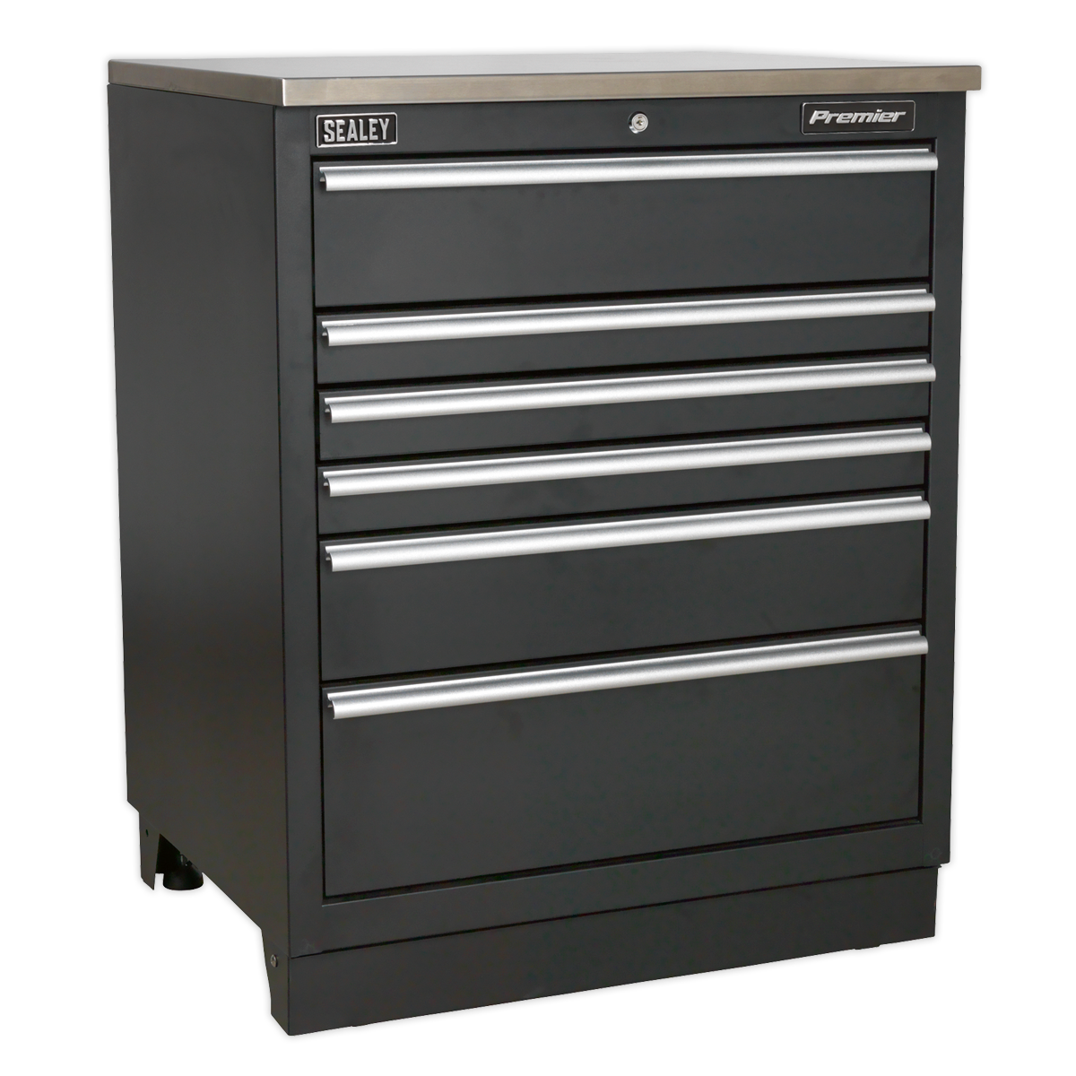 6 Drawer 775mm Heavy-Duty Modular Floor Cabinet