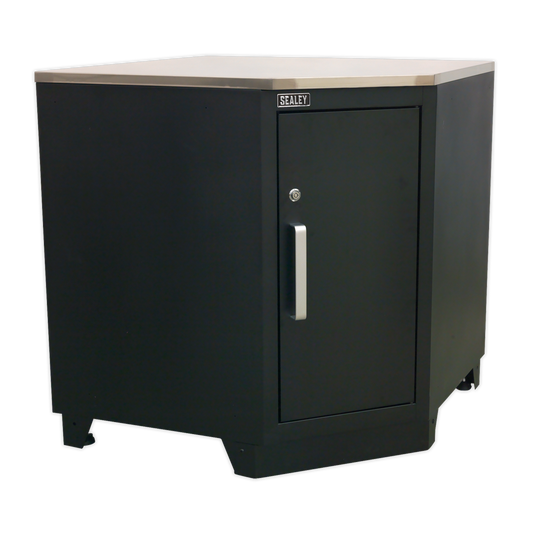 930mm Heavy-Duty Modular Corner Floor Cabinet