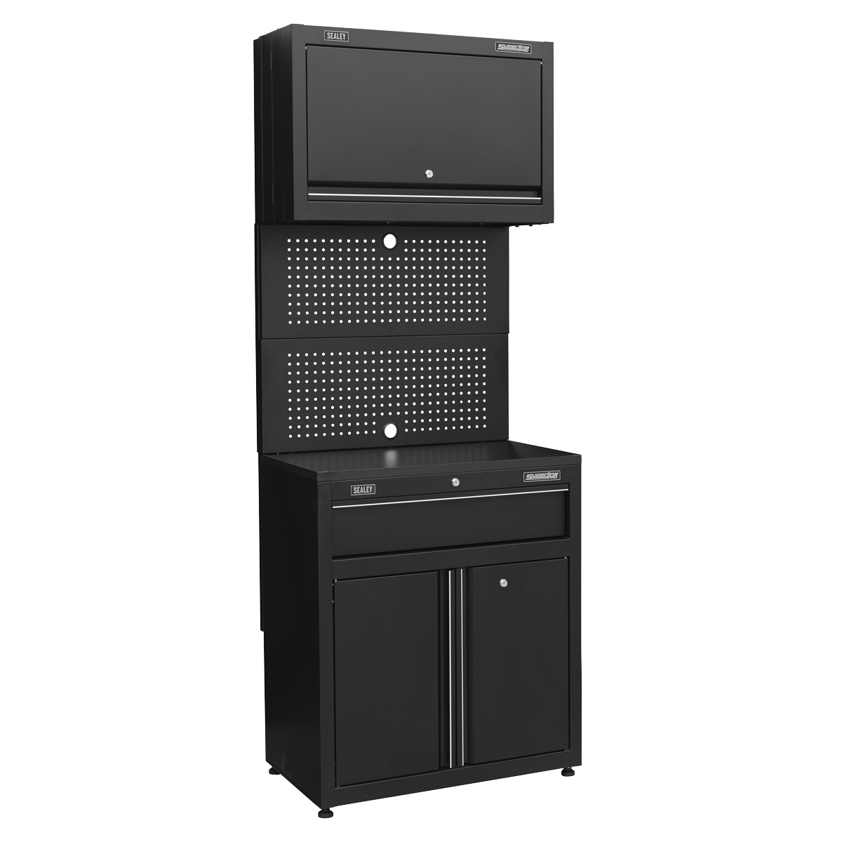 Rapid-Fit 1 Drawer Cabinet & Wall Cupboard