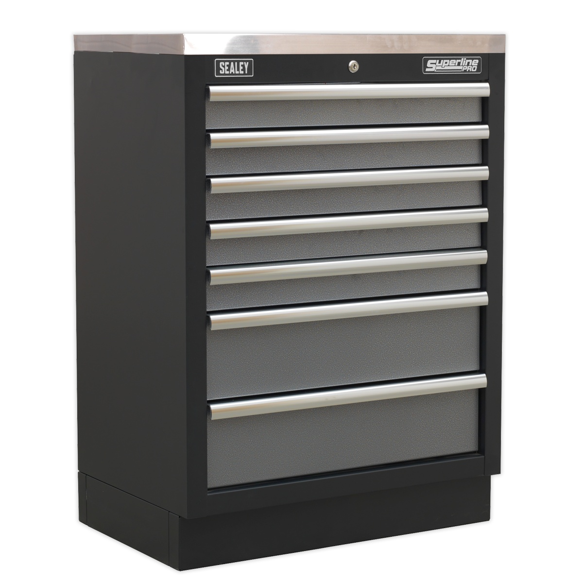 680mm Modular 7 Drawer Floor Cabinet