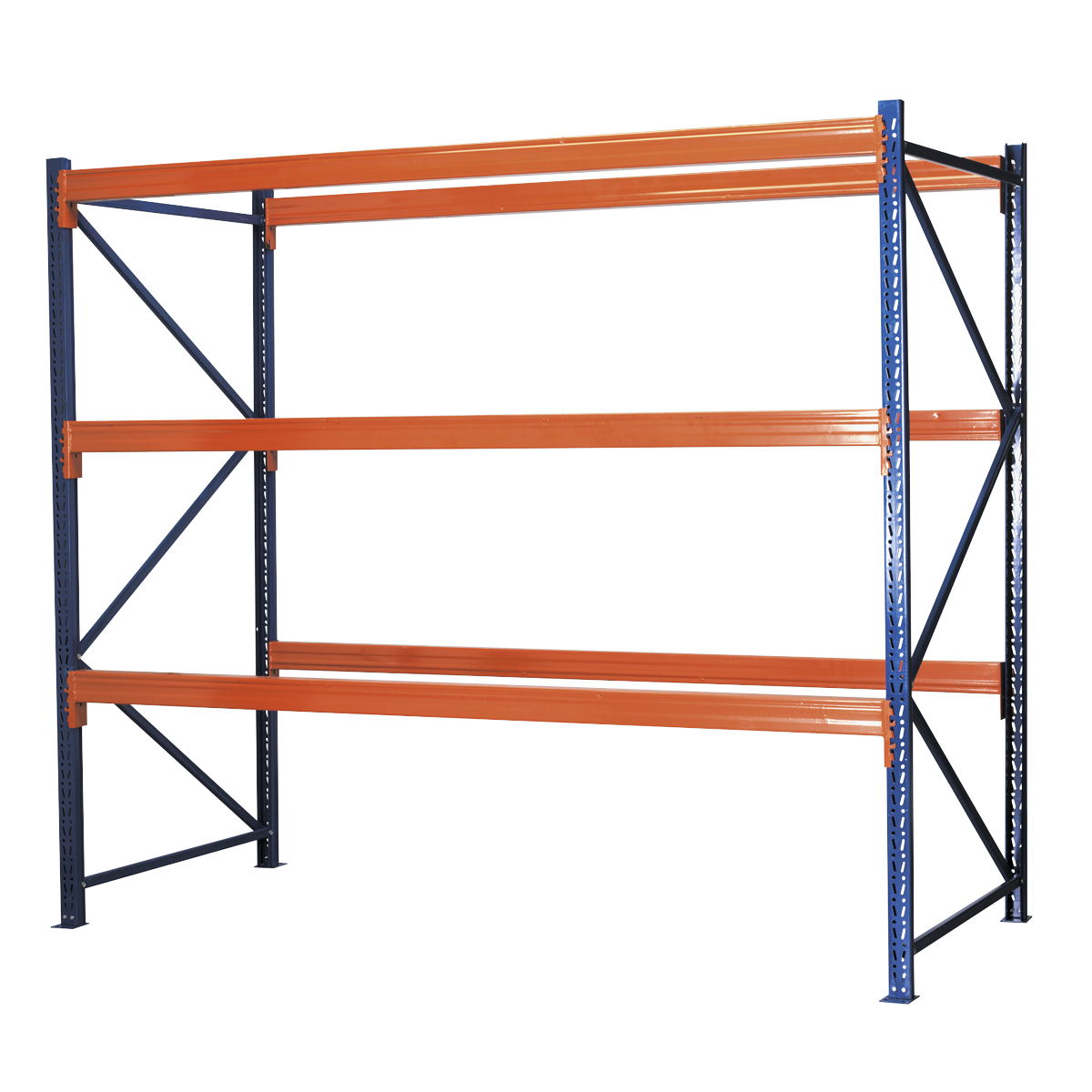 Heavy-Duty 3 Beam Set Racking Unit 1000kg Capacity Per Level