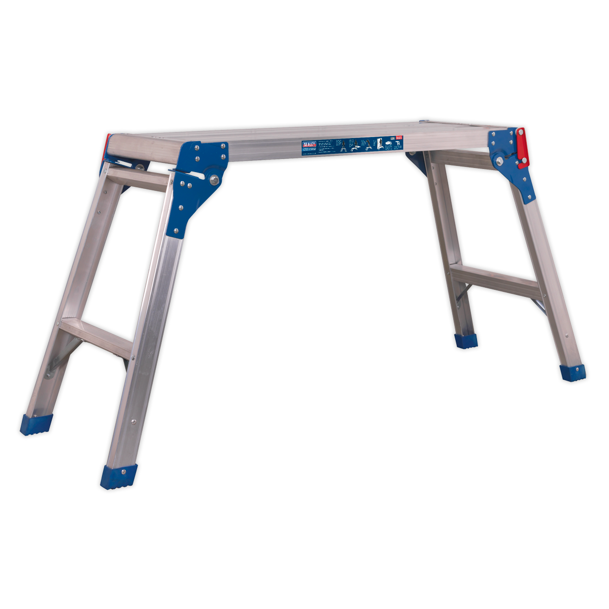 2-Tread Aluminium Folding Platform  EN 131