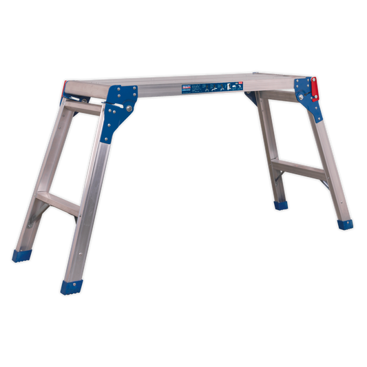 2-Tread Aluminium Folding Platform  EN 131