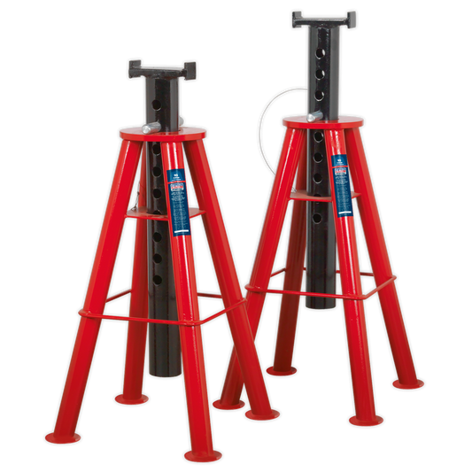 High Level Axle Stands (Pair) 10 Tonne Capacity per Stand