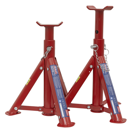 Folding Axle Stands (Pair) 2 Tonne Capacity per Stand