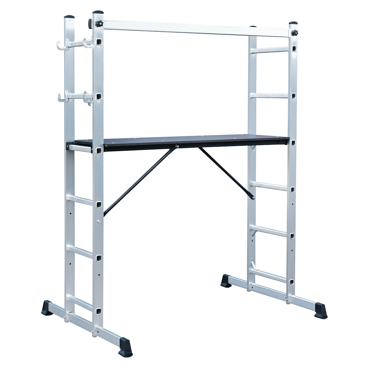 4-Way Aluminium Scaffold Ladder EN 131