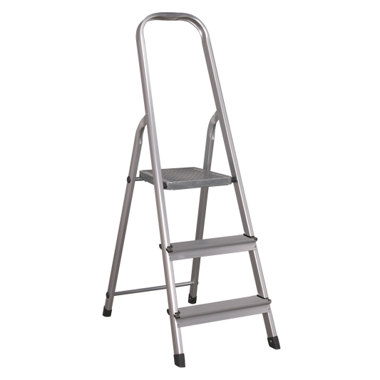 3-Tread Trade Aluminium Step Ladder EN 131