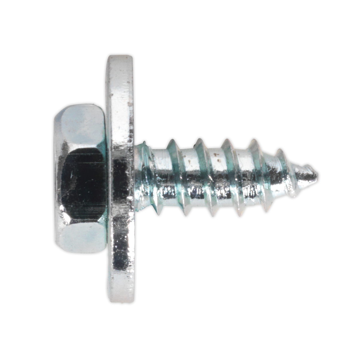 #10 x 3/4" Zinc Plated Acme Screw with Captive Washer - Pack of 100