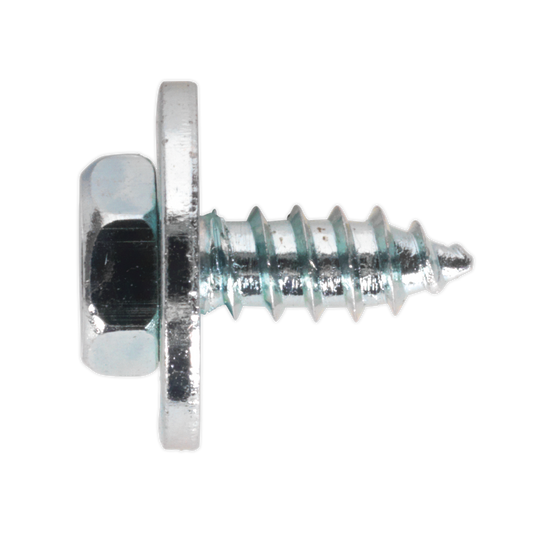 #10 x 3/4" Zinc Plated Acme Screw with Captive Washer - Pack of 100