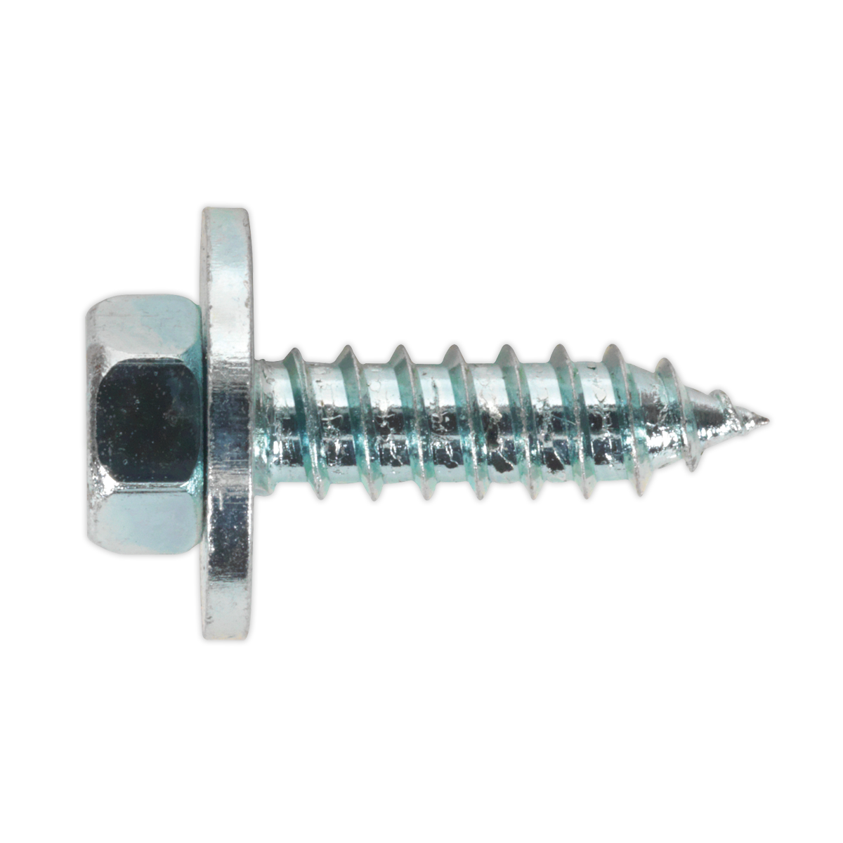 #12 x 3/4" Zinc Plated Acme Screw with Captive Washer - Pack of 100