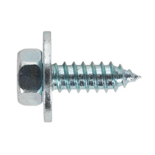 M14 x 3/4" Zinc Plated Acme Screw with Captive Washer - Pack of 100